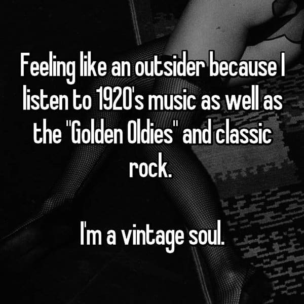 People Who Feel Like Outsiders vintage soul