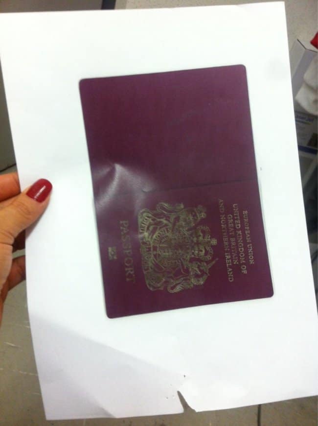 People Who Took Things Very Literally copy of passport