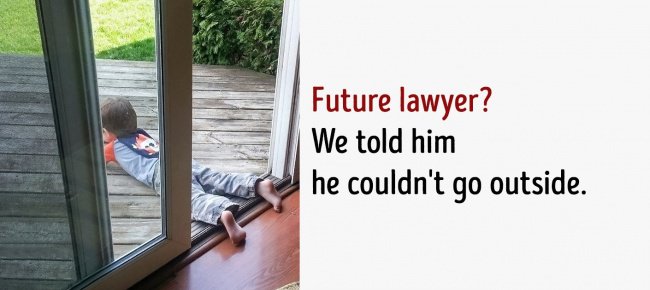 People Who Took Things Very Literally future lawyer