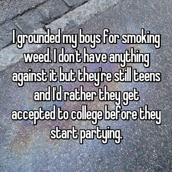 Reasons For Grounding Their Kids smoking