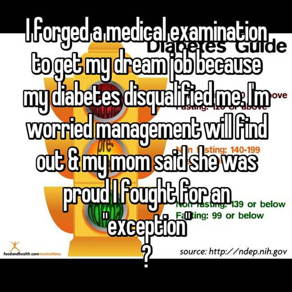 Reasons That People Forged Documents diabetes