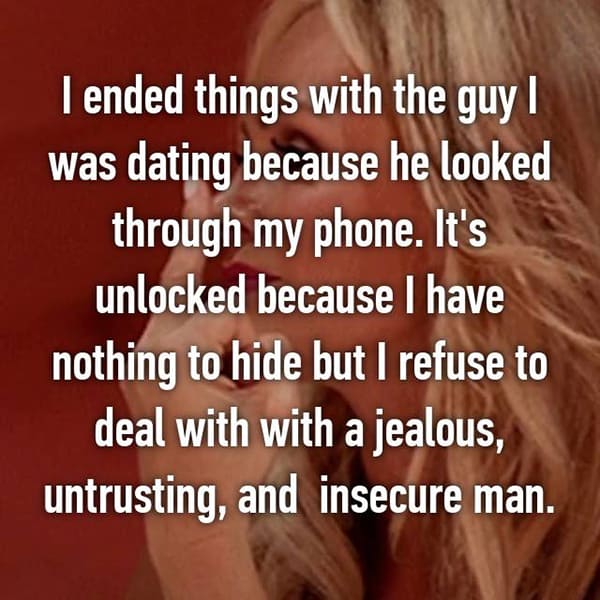 Secret Reasons People Dumped Their Partners looked through my phone