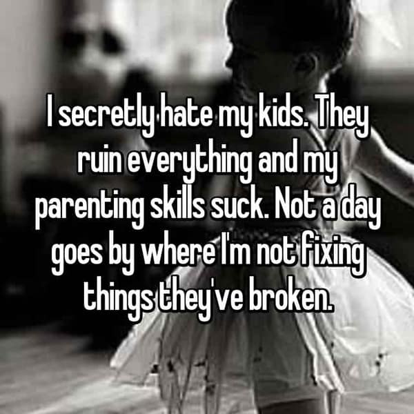 Shocking Confessions From Parents ruin everything