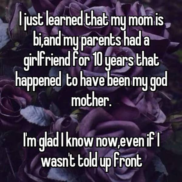 Shocking Secrets About Parents mom is bi