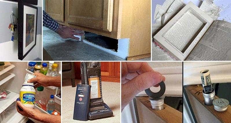 Super Smart Hiding Places For Your Important Valuables