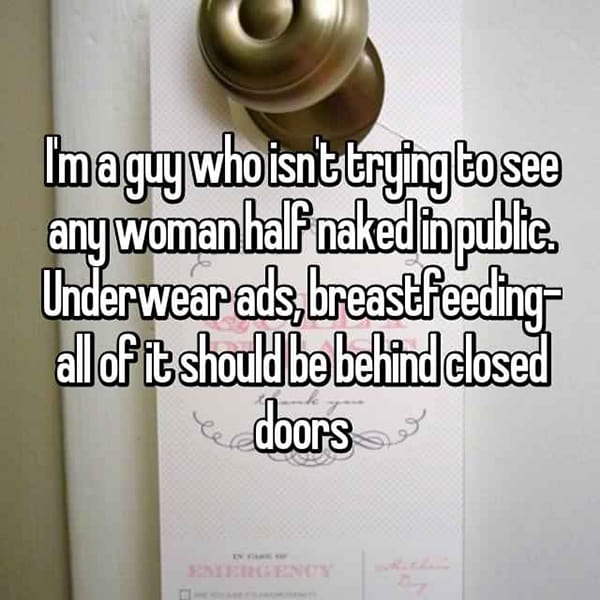 Thoughts On Breastfeeding men behind closed doors