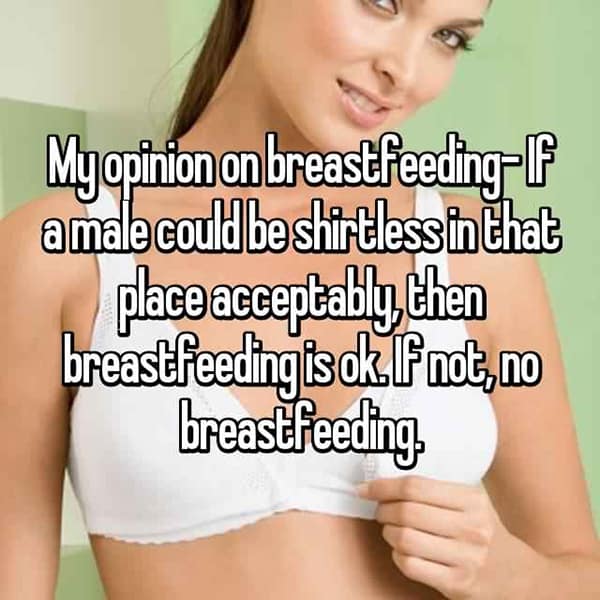 Thoughts On Breastfeeding men if a man can be shirtless