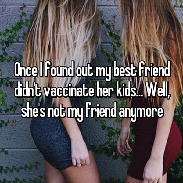 Thoughts On Vaccinating Children shes not my friend anymroe