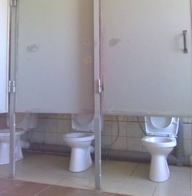 Times Designers Had One Job toilet doors