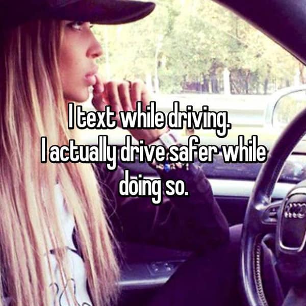 Using Phones Whilst Driving drive safer
