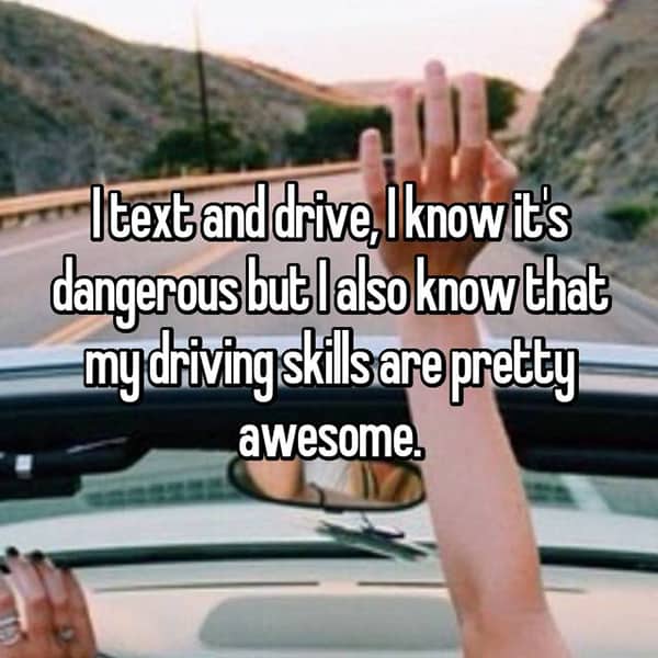 Using Phones Whilst Driving pretty awesome