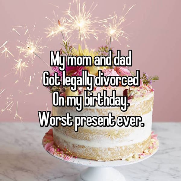 Worst Gifts divorced