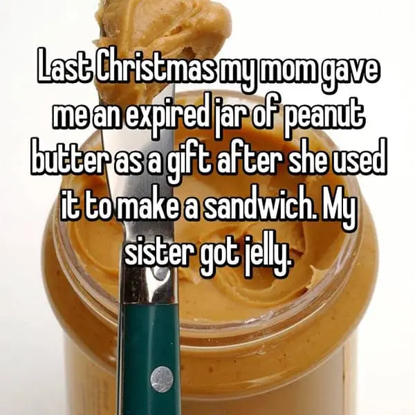 Worst Gifts peanut butter