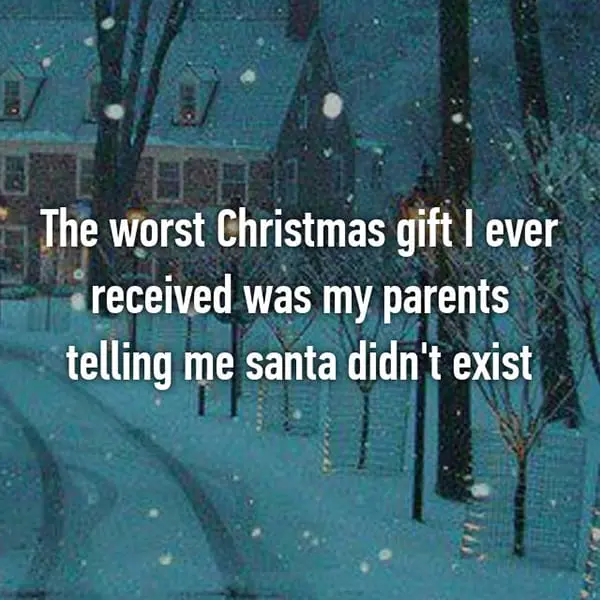 Worst Gifts santa doesn't exist