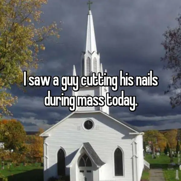 churchgoers-confess-shocking-things cutting nails