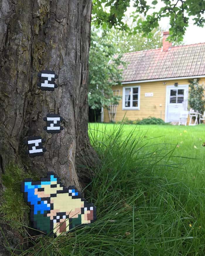 streets-with-pixel-art-pappas-parlor snorlax