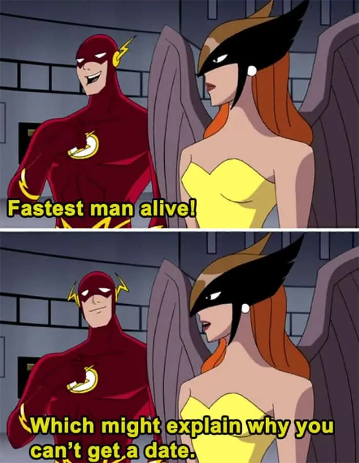 Adult Jokes Hidden In Cartoons fastest man alive