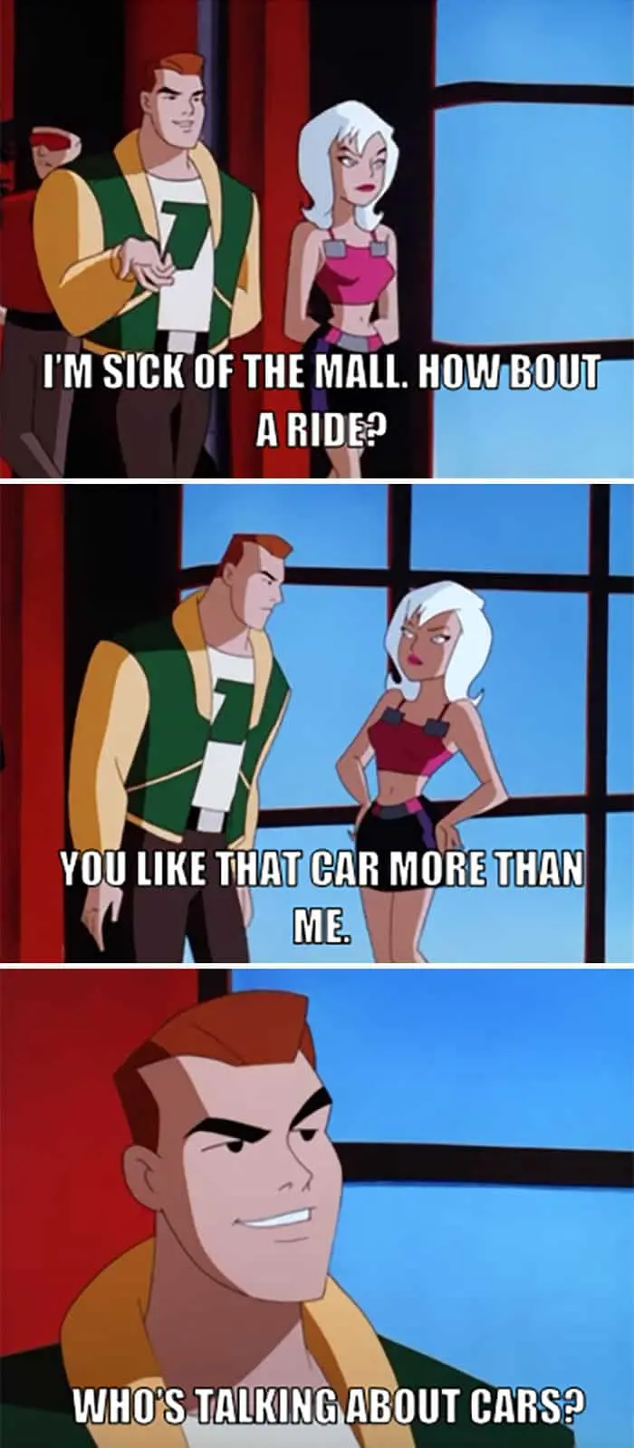 Adult Jokes Hidden In Cartoons how about a ride