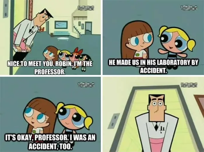 Adult Jokes Hidden In Cartoons i was an accident too