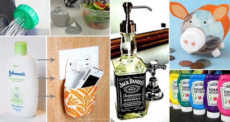 Awesome DIY Ways To Resuse Old Bottles