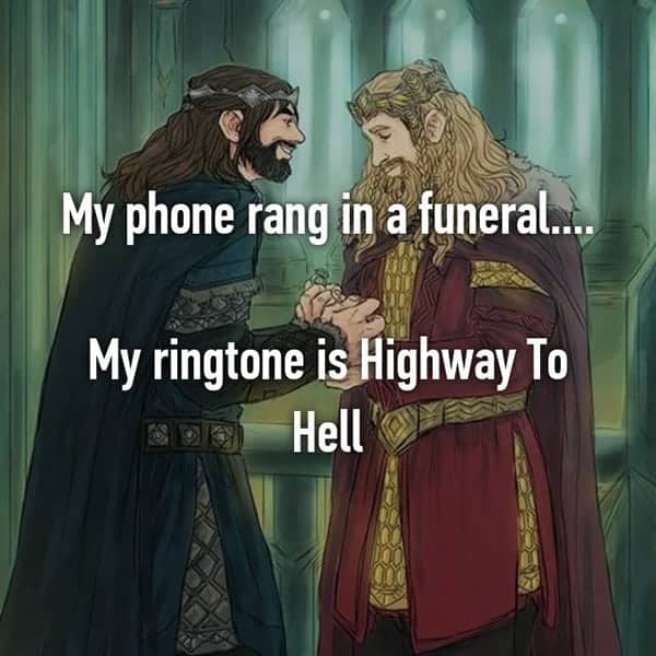 Awkward Funeral Moments highway to hell