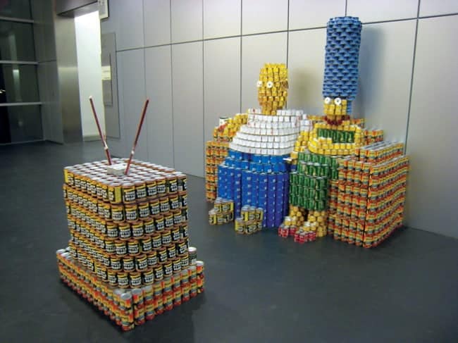 Cases Of Boredom Creativity the simpsons cans