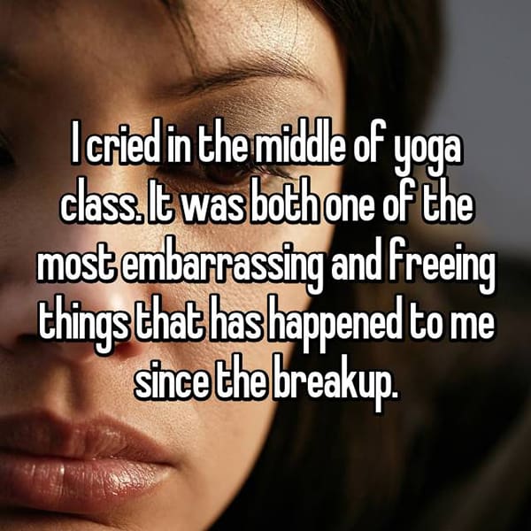 Embarrassing Yoga Experiences cried