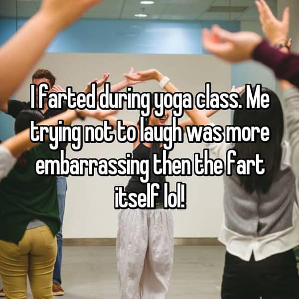 Embarrassing Yoga Experiences fart