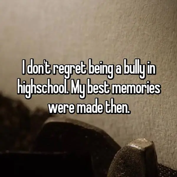 Former Bullies best memories