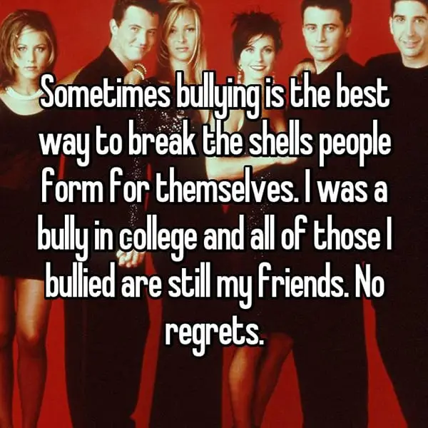 Former Bullies friends