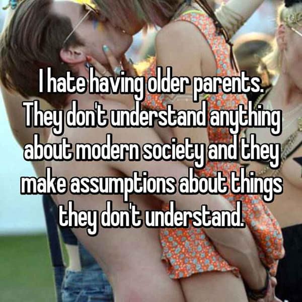 Growing Up With Older Parents dont understand