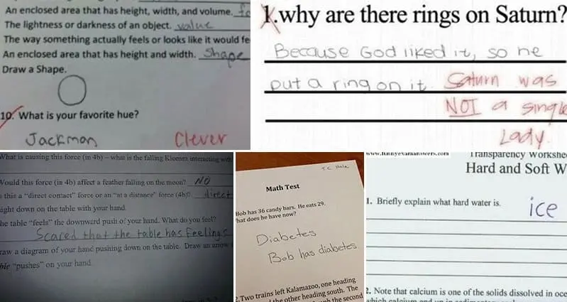 Hilarious Times Students Won With Their Test Answers