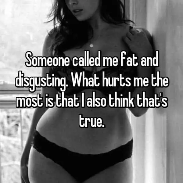 How It Feels To Be Called Fat i also think that