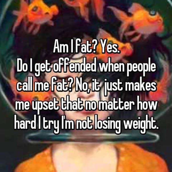 How It Feels To Be Called Fat not losing weight