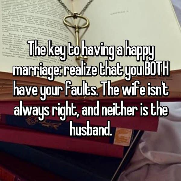 How To Have A Successful Marriage faults