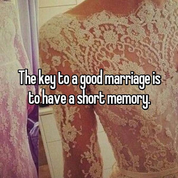 How To Have A Successful Marriage short memory