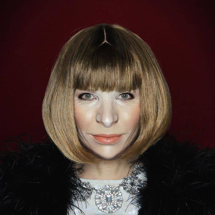 Make Up Artist Can Transform Into Any Celebrity anna wintour