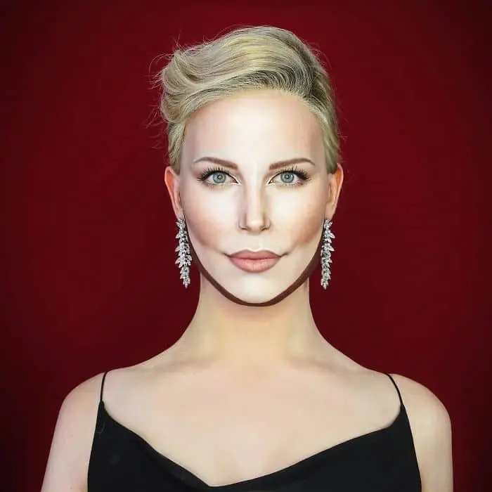 Make Up Artist Can Transform Into Any Celebrity charlize theron