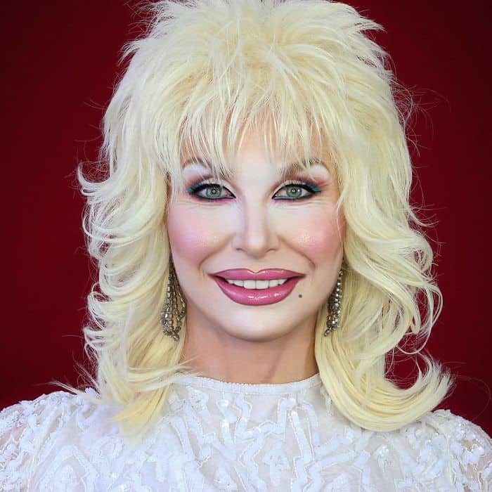 Make Up Artist Can Transform Into Any Celebrity dolly parton