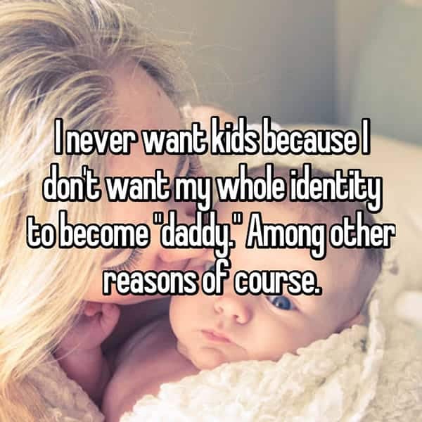 Men That Do Not Want Kids identity