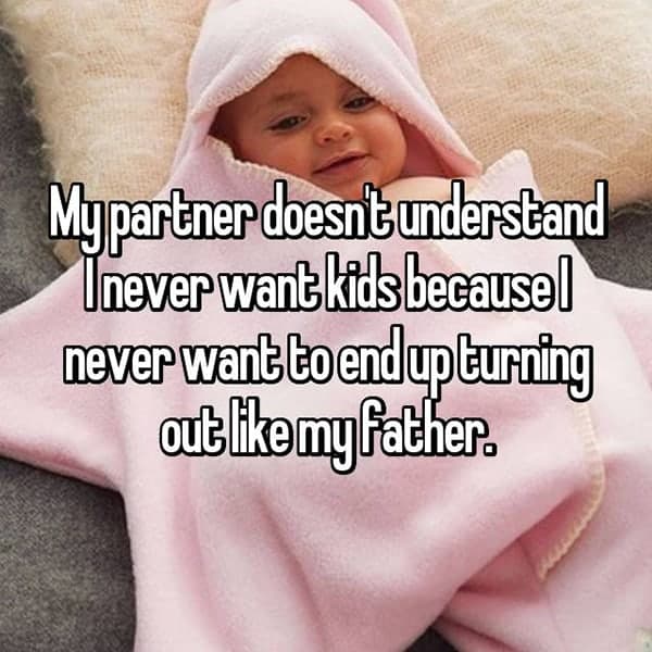 Men That Do Not Want Kids partner doesnt understand
