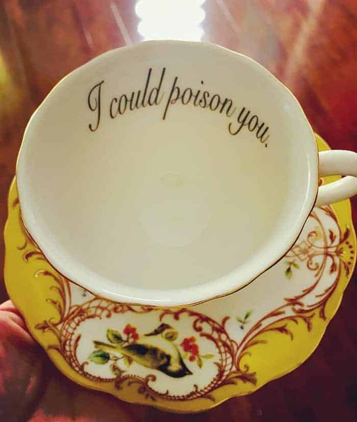 Offensive Teacups i could poison you