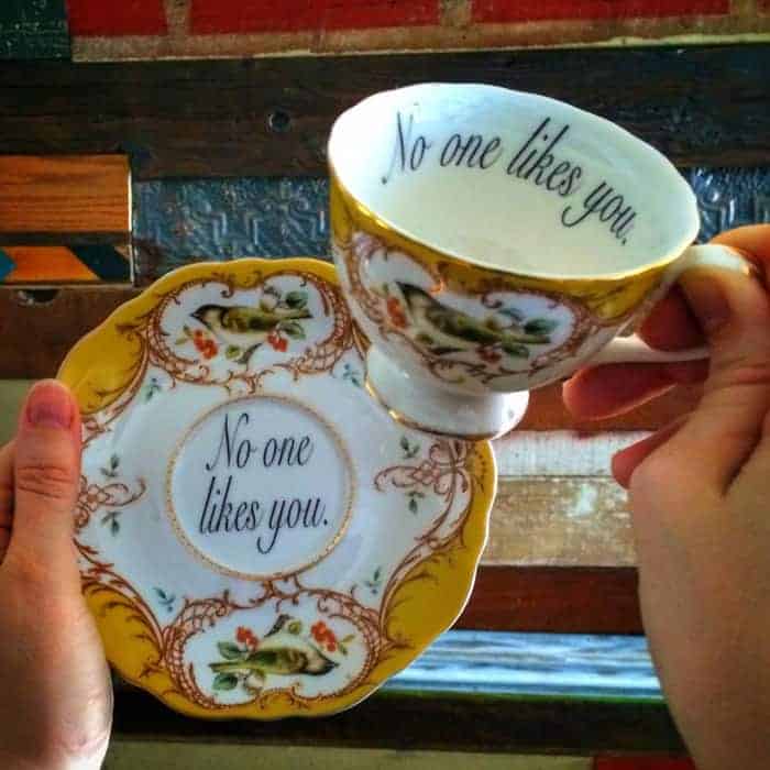 Offensive Teacups no one likes you