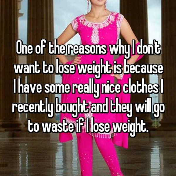 People Who Are Overweight clothes go to waste