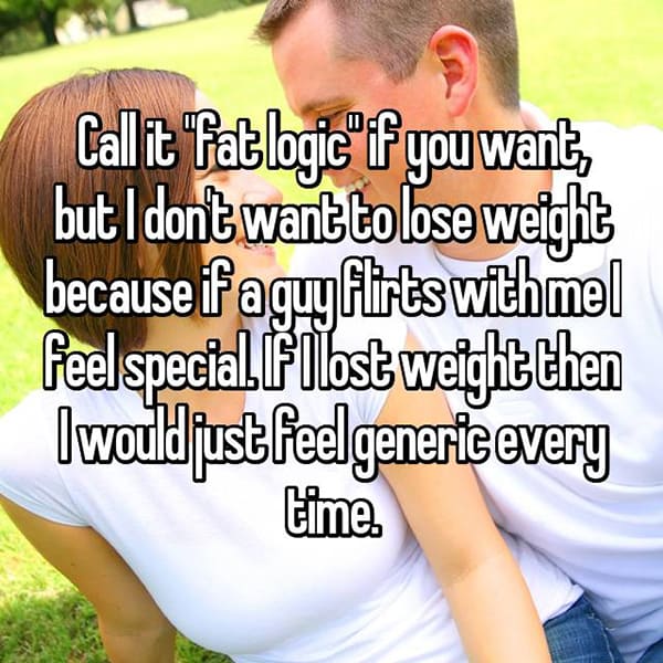 People Who Are Overweight feel special