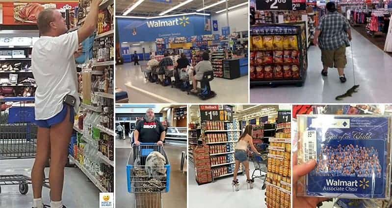 Photos Showing The Strange Things That Happen In Walmart