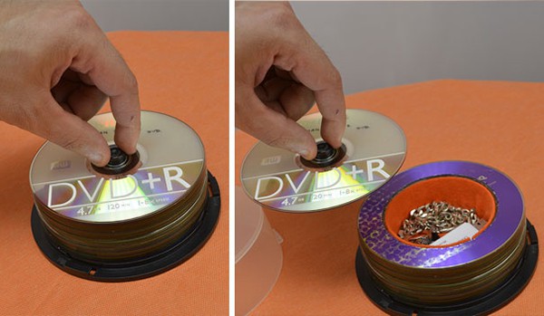 Places To Hide Your Valuables cd stack