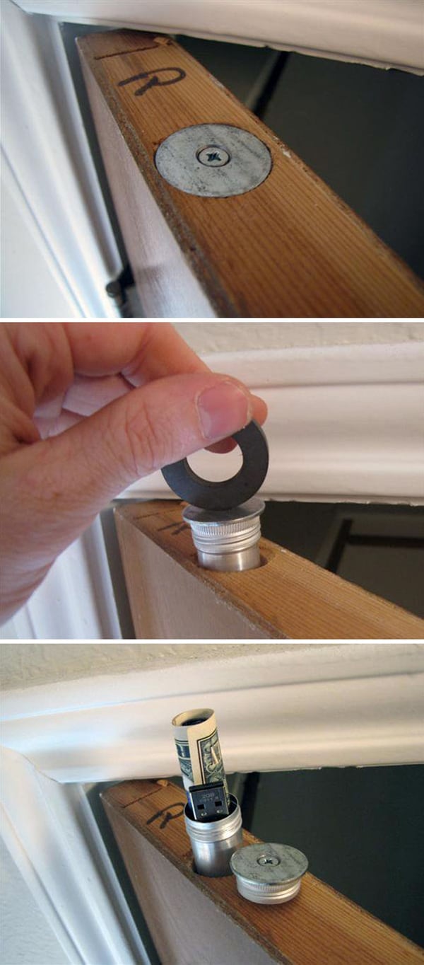 Places To Hide Your Valuables door stash