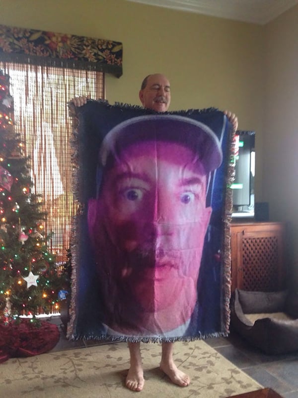 Protective Dads birth control blanket