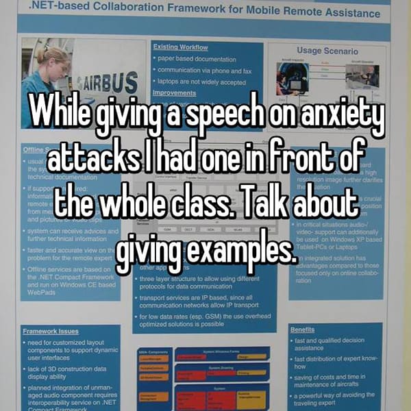 Public Speaking Horror Stories anxiety attacks